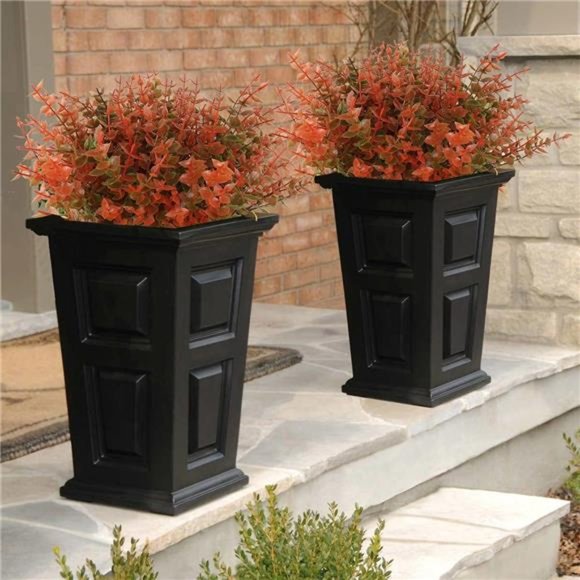 8 Bundles Artificial Fall Flowers No Fade Faux Autumn Plants,Fake Indoor Outdoor - Picture 6 of 6